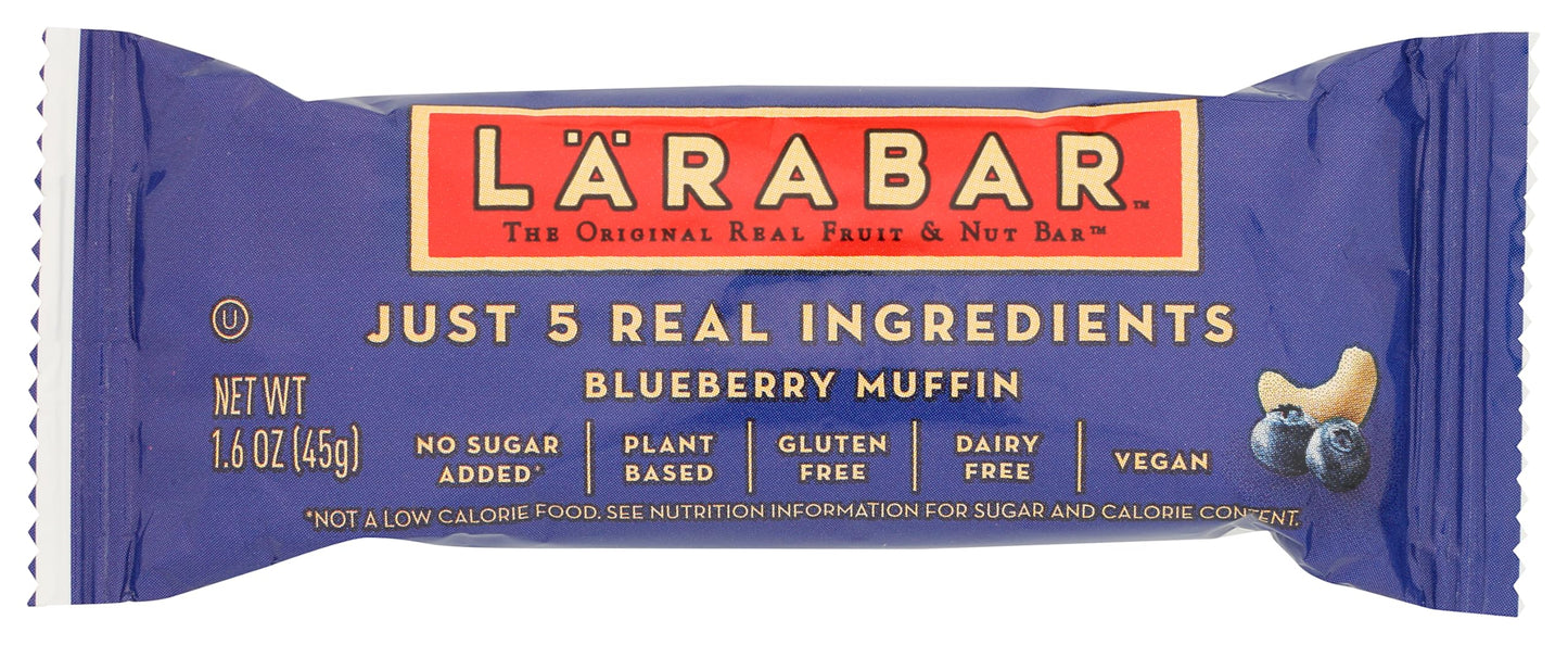 Larabar Gluten Free Bar, Blueberry Muffin, 1.6 oz Bar