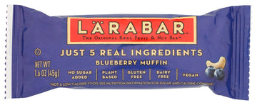 Larabar Gluten Free Bar, Blueberry Muffin, 1.6 oz Bar