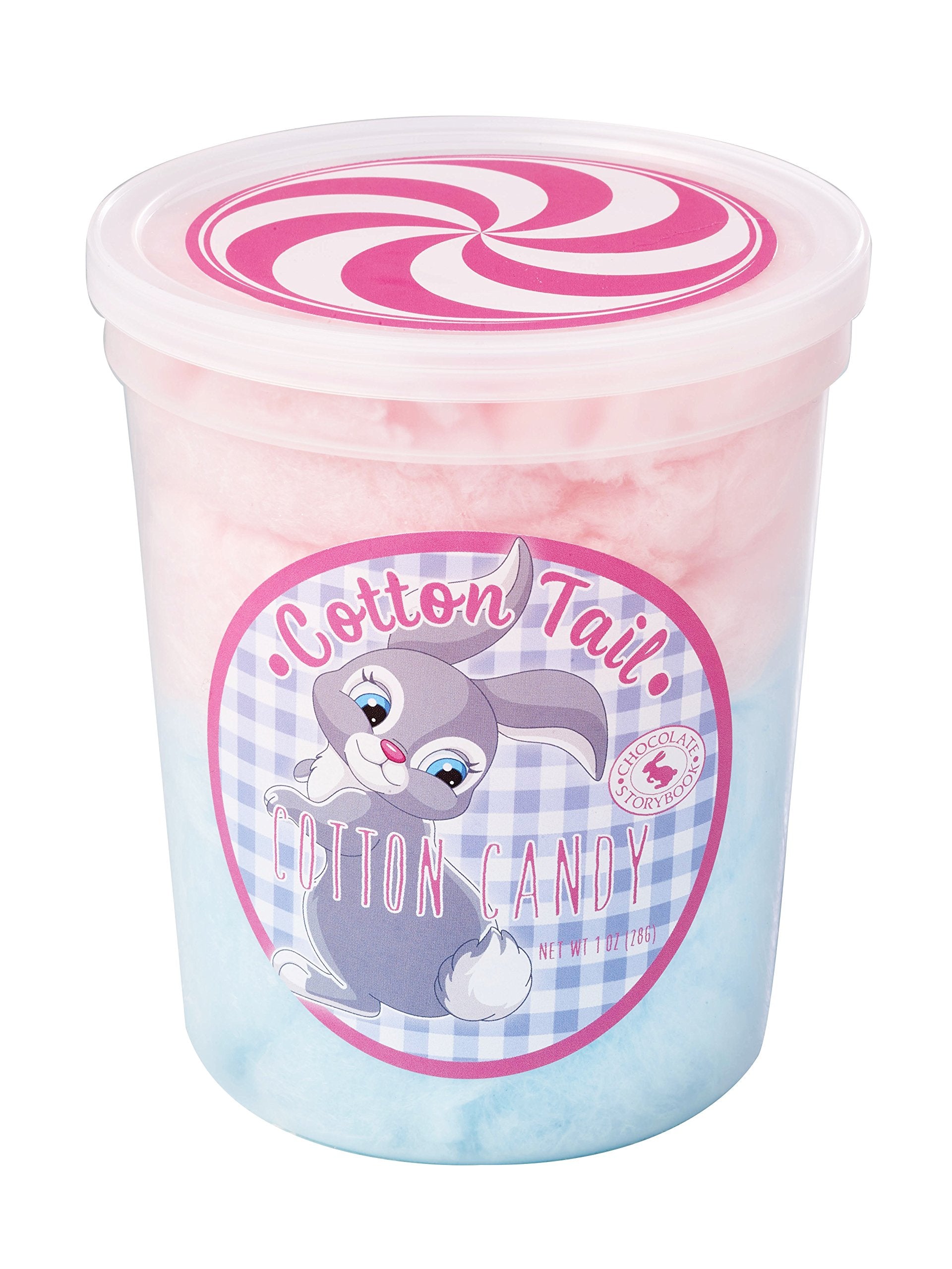 Cottontail Gourmet Flavored Cotton Candy - Unique Idea for Holidays, Birthdays, Gag Gifts, Party Favors
