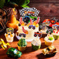 Censen 48 Pcs Truck Cake Topper Birthday Party Supplies Truck Cake Decorations Racing Car Birthday Cake Cupcake Topper Blaze Bir