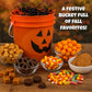 Halloween Snack Pail Gift Basket, Candy And Snacks Care Package Assortment For Boys Girls College Students Office Children Kids