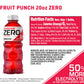 Powerade Zero Fruit Punch, 20 Fl Oz, 8 Pack