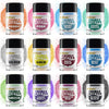 Edible Glitter, 3 Colors 100% Edible Glitter for Drinks, Cake Decorating Supplies, Cookie Decorating Supplies, Strawberries, Coo