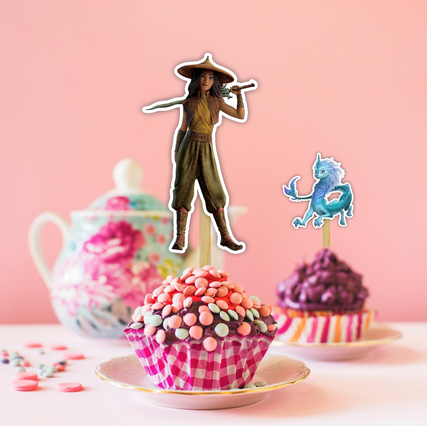 Seyal Raya And The Last Dragn Cupcake Topper