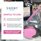 Snowy River Cocktail Rimming Salt, Pink, 4oz – Decorative Culinary Salt for Drinks and Desserts