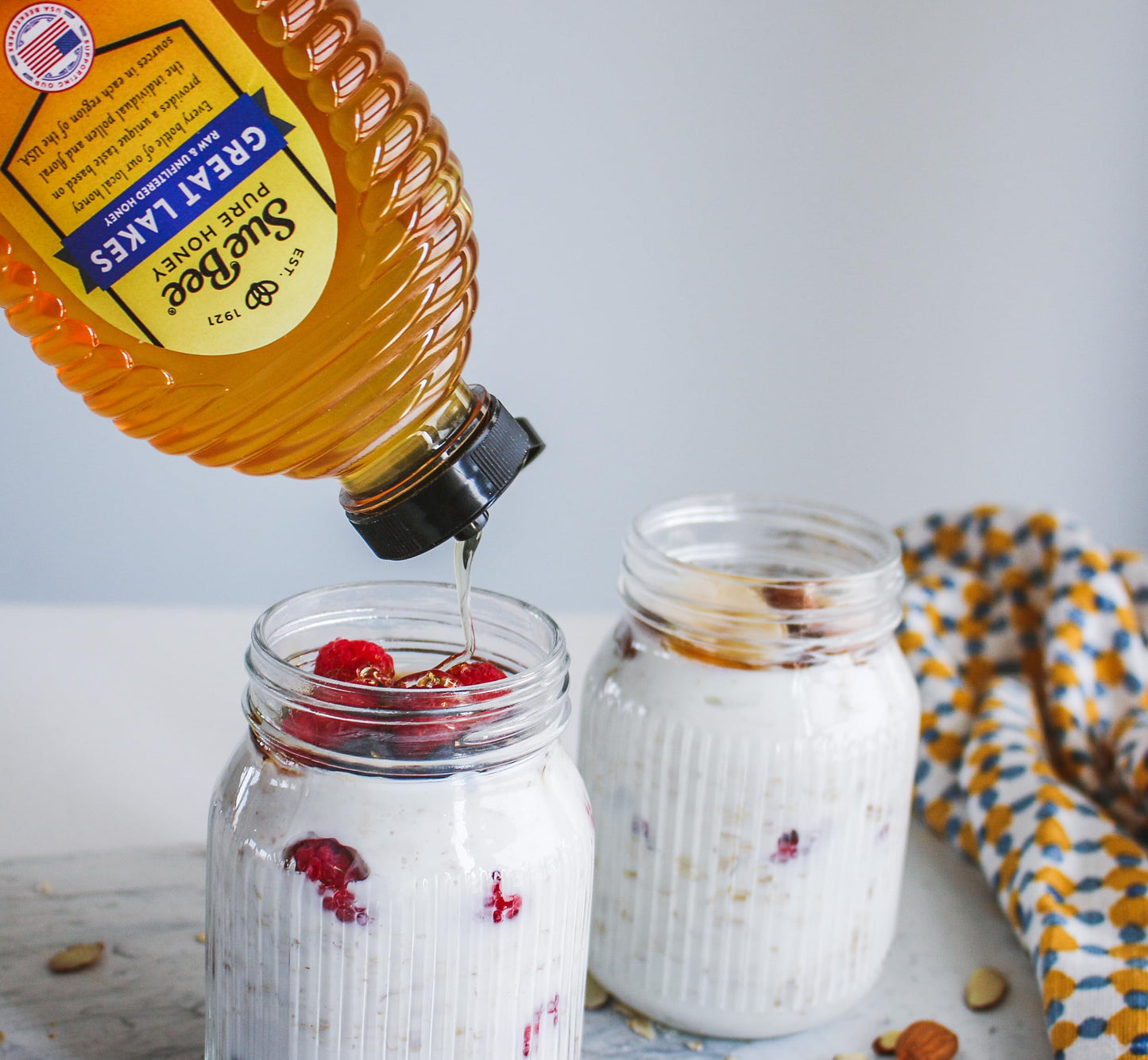 Sue Bee Honey Regional Great Lakes Usa Honey, Strained, Unfiltered Beekeeper-Owned Co-Op Honey, 24-Ounce