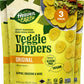 H&E Plantain Chips - Veggie Dippers 5.5oz (3 Pack) | Made of Select Plantains from Small Farms | Great for Dipping & Snacking | 
