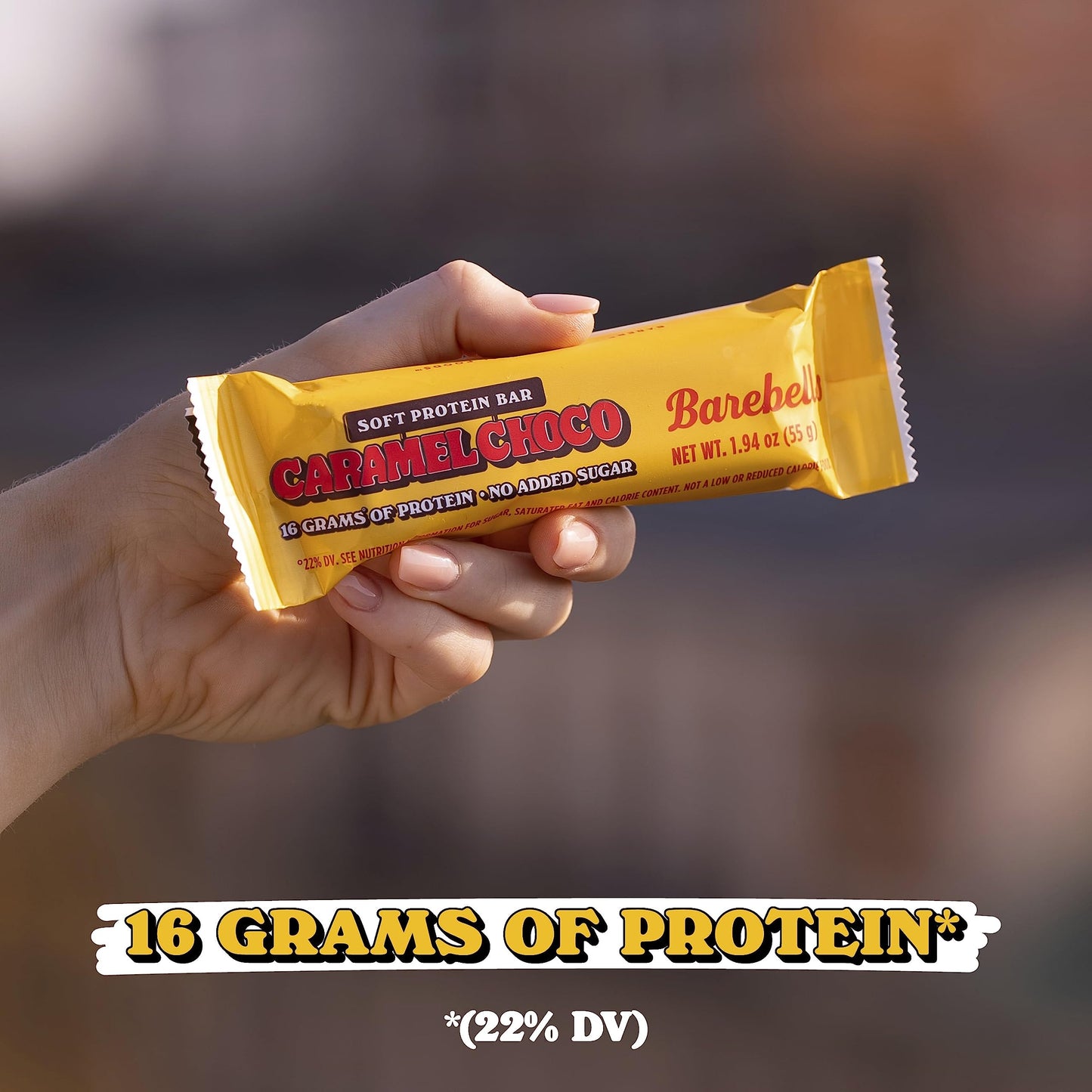 Barebells Soft Protein Bars Caramel Choco - 12 Count, Pack Of 2 - Protein Snacks With 16G Of High Protein - Fluffy Chocolate Pro