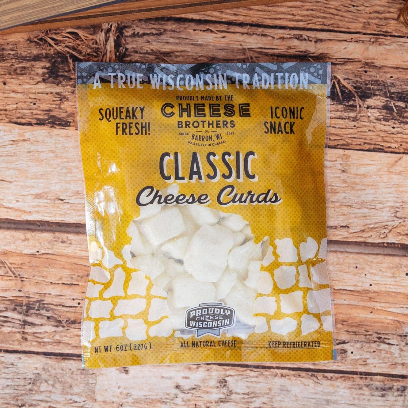 Cheese Bros Squeaky Fresh Wisconsin Cheese Curds | 8 Ounce Bags | Gourmet Gift For Families (4)