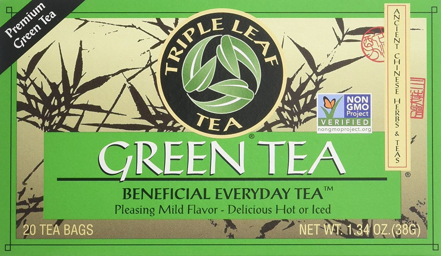 Green Tea-enhanced Triple Leaf Tea 20 Bag
