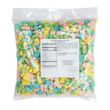 Easter Candy Corn, 2 Pound Bulk Bag, Easter Candy, Pastel Spring Candy, Bunny Corn, The Hampton Popcorn & Candy Company