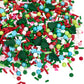 Manvscakes | 4 Oz Vintage Christmas Sprinkles | Cake Sprinkle | Cookie Sprinkles | Baking | Holiday Sprinkles | Pink And Green Sprinkle