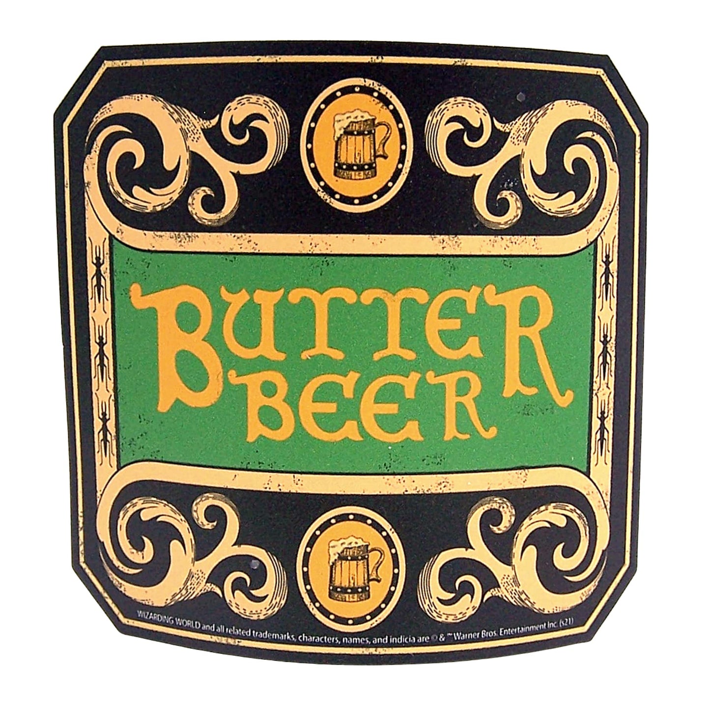 Wowser Harry Potter Inspired Butterbeer Chewy Candy, 2 Pack Barrel Tin, 1.5 Ounce, Fun and Delicious Treat, Brown