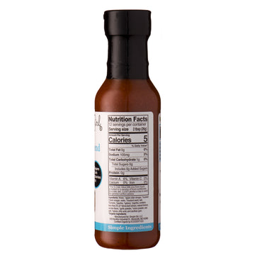 Simple Girl Organic Southern Blend Sugar Free Bbq Sauce - 12 Oz - Liven Up Your Healthy Diet! - Certified Organic - Kosher - Gluten Free - Fits Keto Diet Or Low Carb Diet