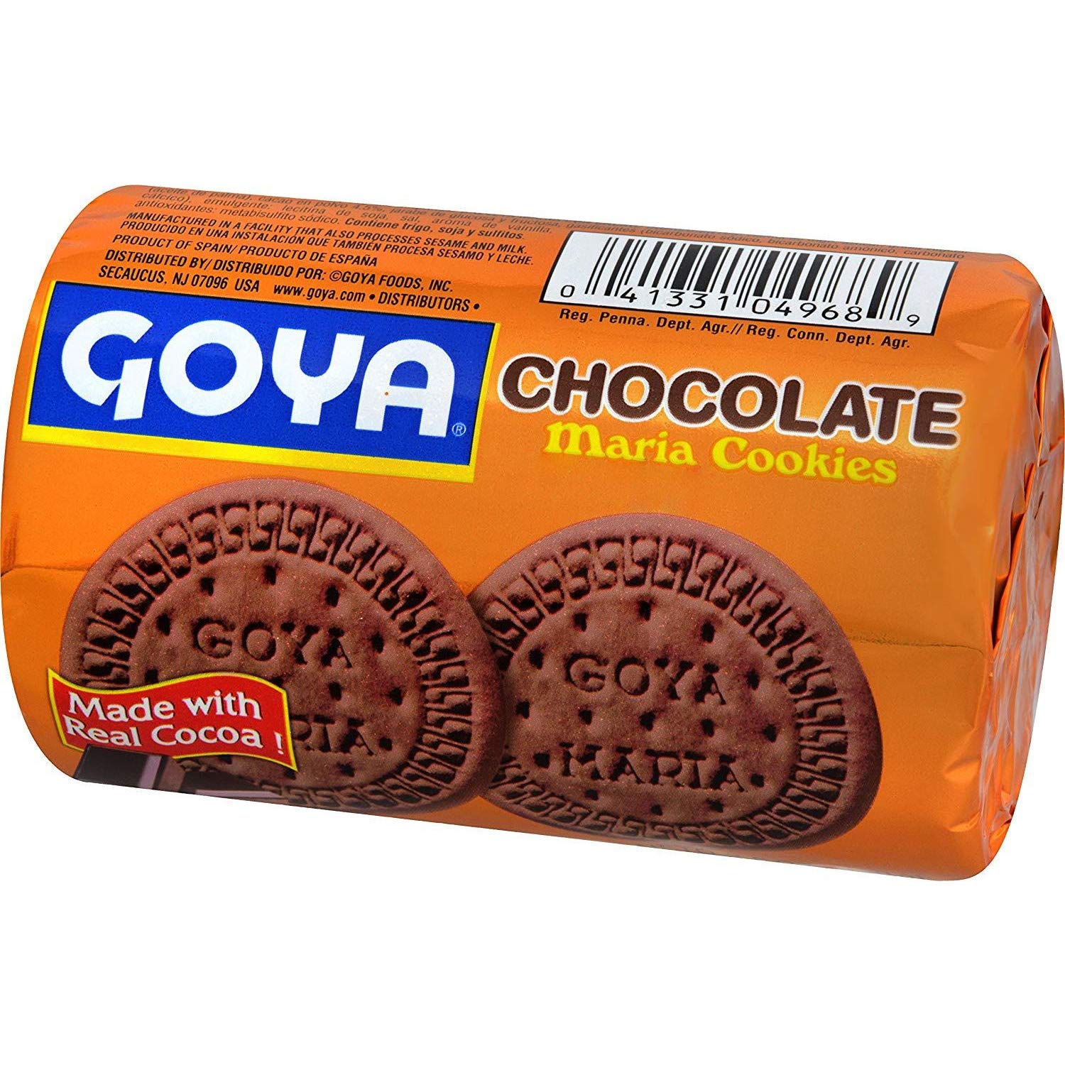 Goya Chocolate Maria Cookies, 3.5 oz