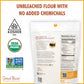 Great River Organic Milling All-Purpose Flour, Unbromated & Unbleached, Non-GMO, 2 Lb (Pack of 4)