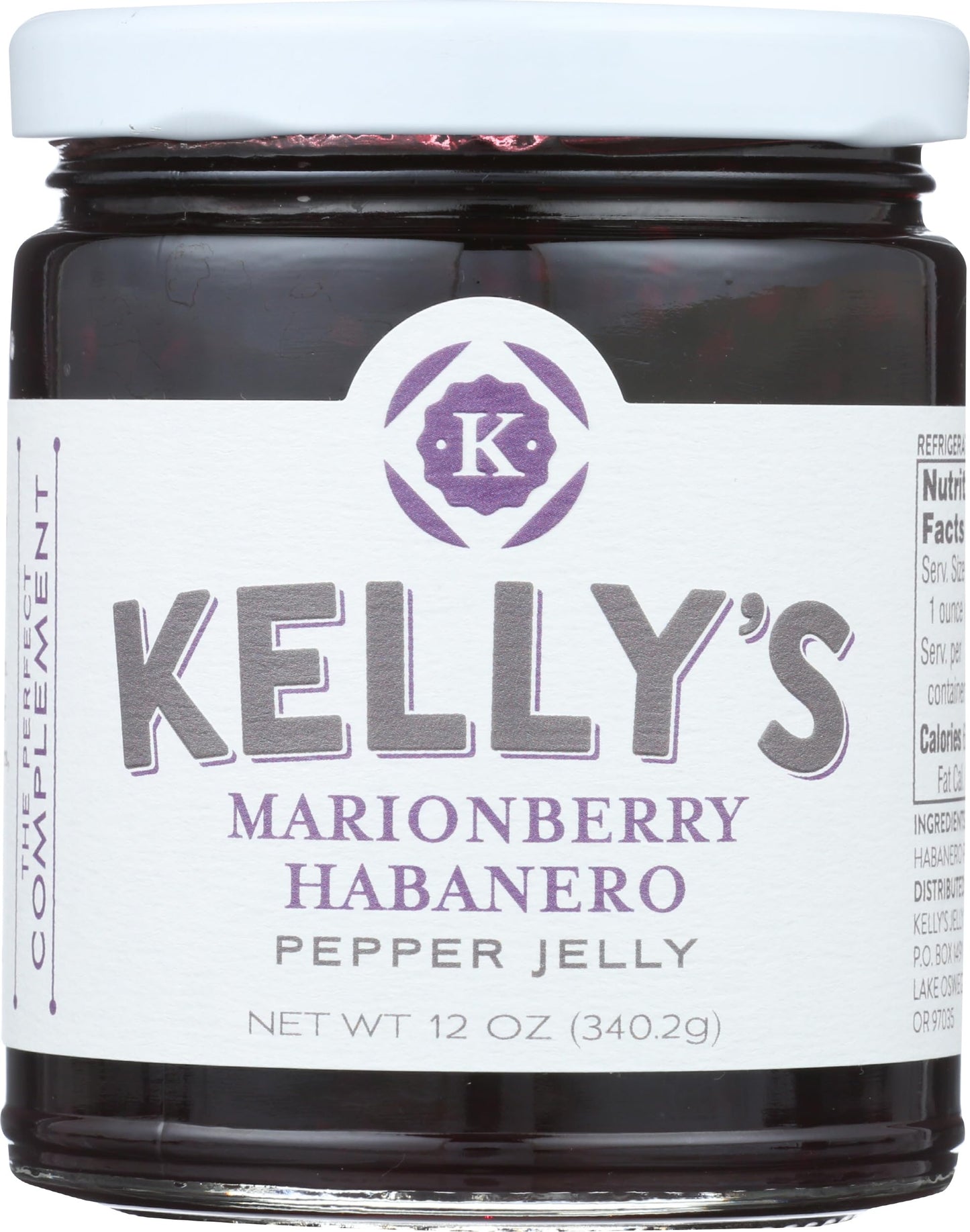Kellys Jelly Marionero Pepper Jelly, 12 Ounce