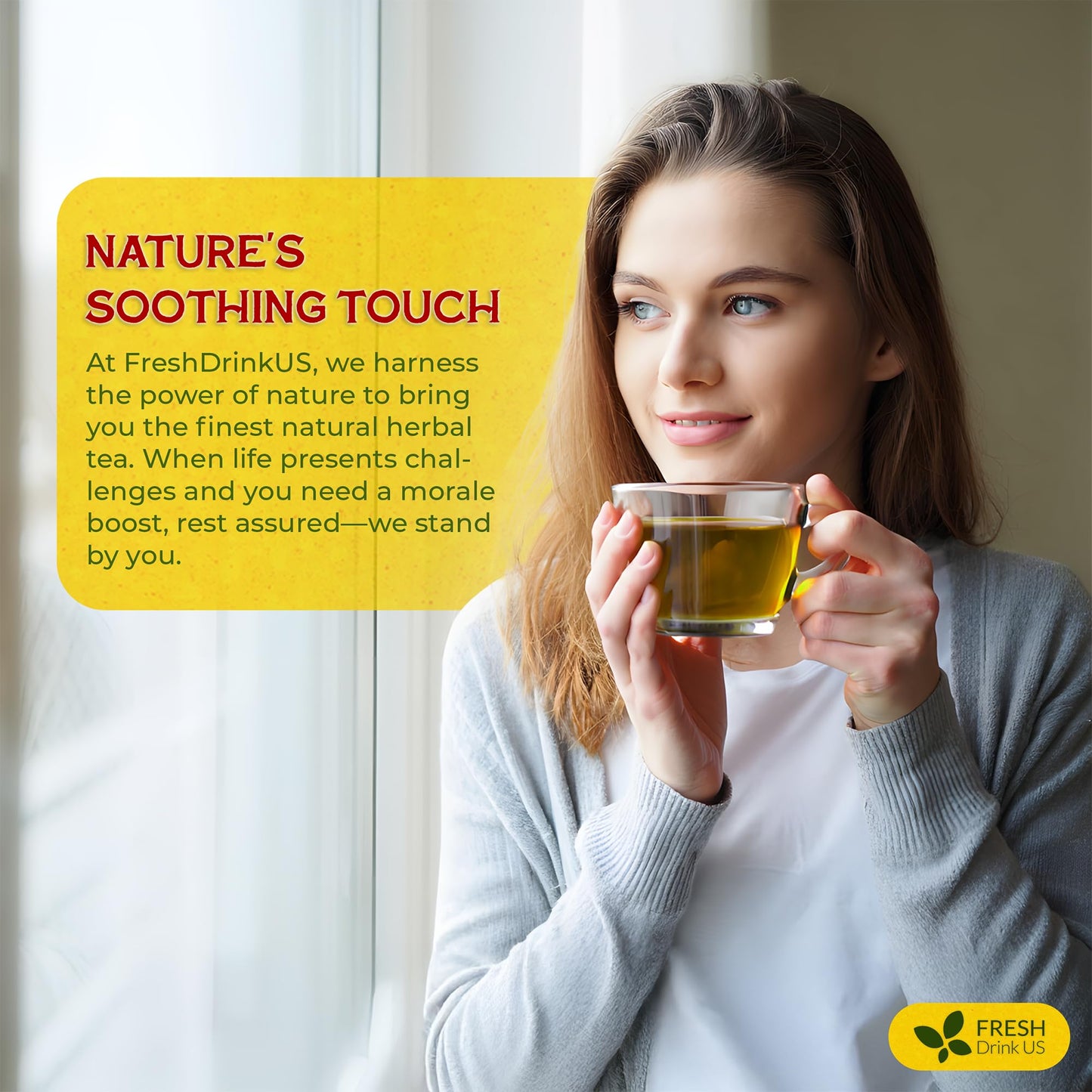 FreshDrinkUS  Yerba Mate Tea Bags | 120 Tea Bags | Traditional South American Herbal Tea - Smooth & Refreshing Flavor - enhanced Quality  Sustainably Sourced. Vegan.