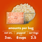 Jolly Time Kettle Corn, Festival Fun Sweet & Salty Glazed Gourmet Microwave Popcorn, 3oz Sharing Bag, 3 Bags Per Carton (3 Ounce