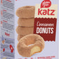 Katz Gluten Free Cinnamon Donuts | Dairy Free, Nut Free, Soy Free, Gluten Free | Kosher (1 Pack Of 6 Donuts, 10.5 Ounce)
