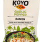 Koyo Ramen, Garlic Pepper, 2.1 Ounce (Pack Of 12)