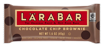 General Mills Larabar Gluten Free Bar, Chocolate Chip Brownie, 1.6 oz (16 Count)