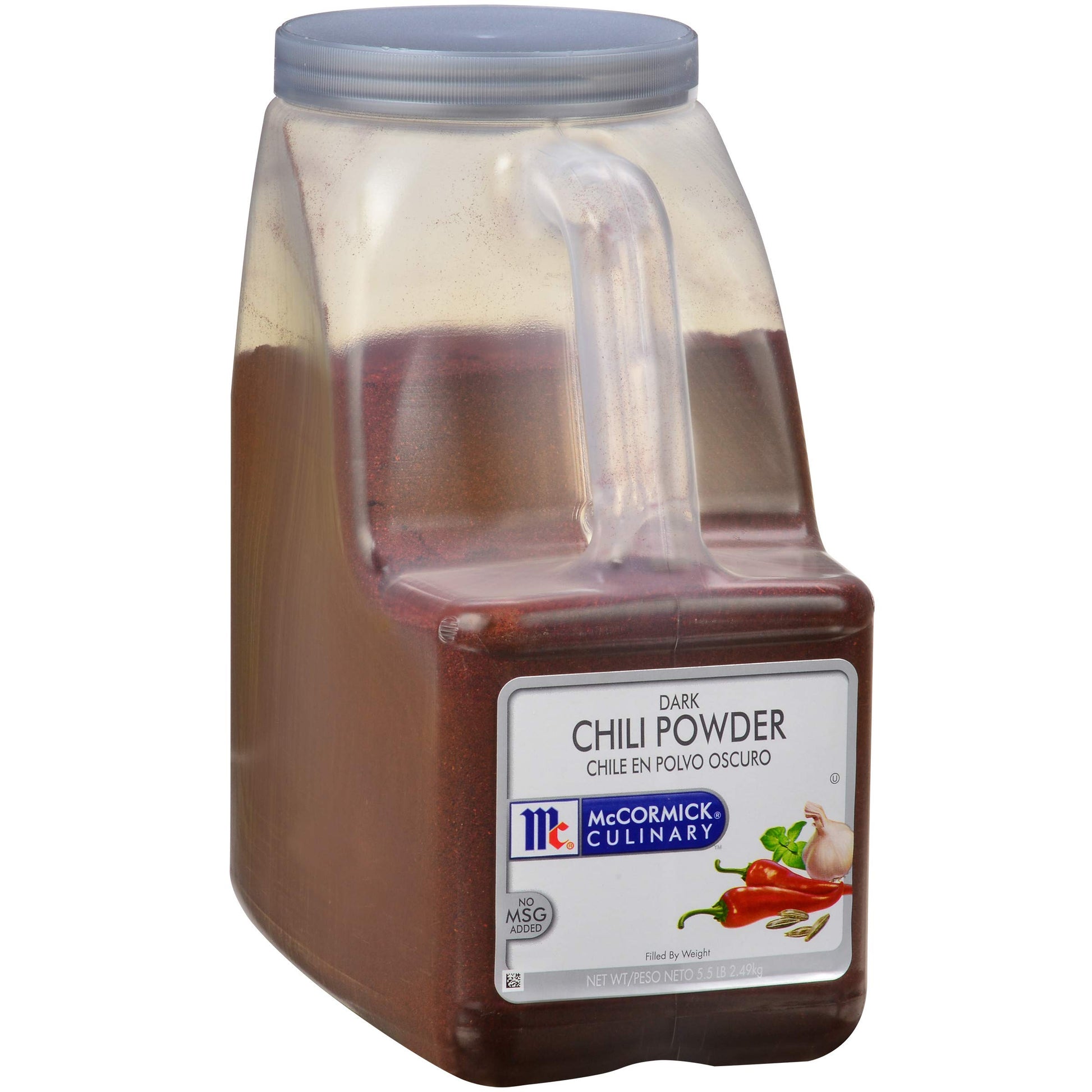 McCormick Culinary Dark Chili Powder, 5.5 lb - Bulk Seasoning for Mexican Dishes, Sweet and Earthy Flavor