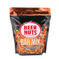 BEER NUTS Habanero Bar Mix - Fiery Hot Peanuts and Corn Sticks - 20oz Resealable Bag
