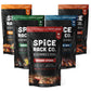Spice Rack Co BBQ Seasonings Set - 5 Pack of Smoking & Grilling Spices, 2.82 Ounce Each, Unique Gifts for Grilling Enthusiasts
