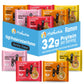 Hethstia High-Protein Ramen Variety Pack (Chicken  Beef  Spicy Kimchi  Spicy Curry)  6-Pack Instant Ramen Noodle Soup  32g Plant-Based Protein  Vegan  Non-GMO  Low Fat  Pre-Packaged Quick Meal