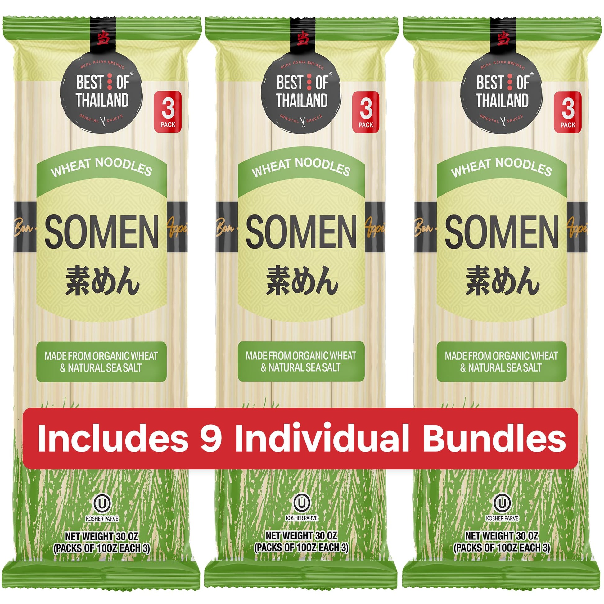 Best Of Thailand Noodles (3 Pack, Somen)
