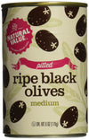 Natural Value Pitted Medium Black Ripe Olives, 6 Ounce Cans (Pack Of 24)