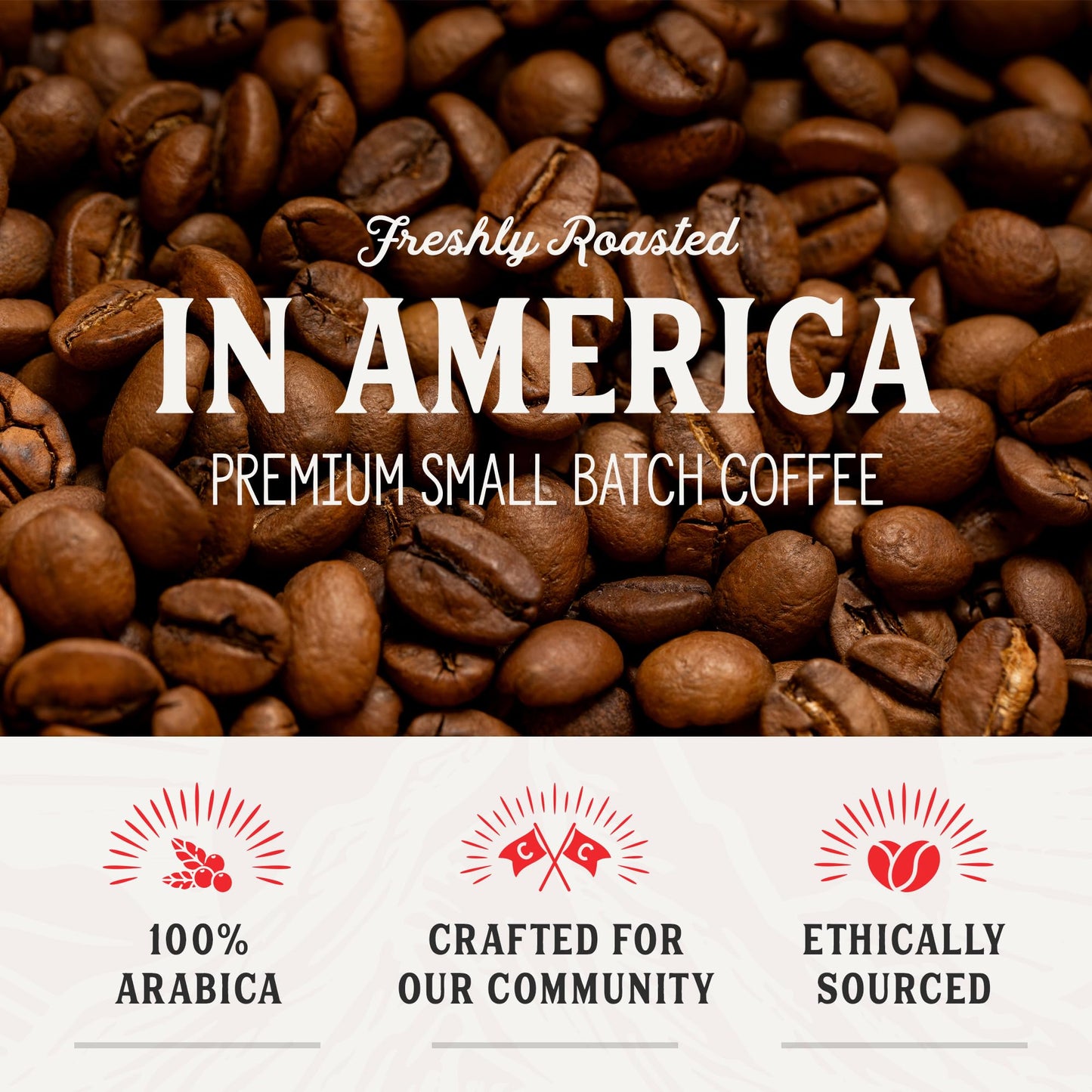 Crockett Decaf Ground Coffee – Bold Flavor, Smooth Body – 12 Ounce Pack