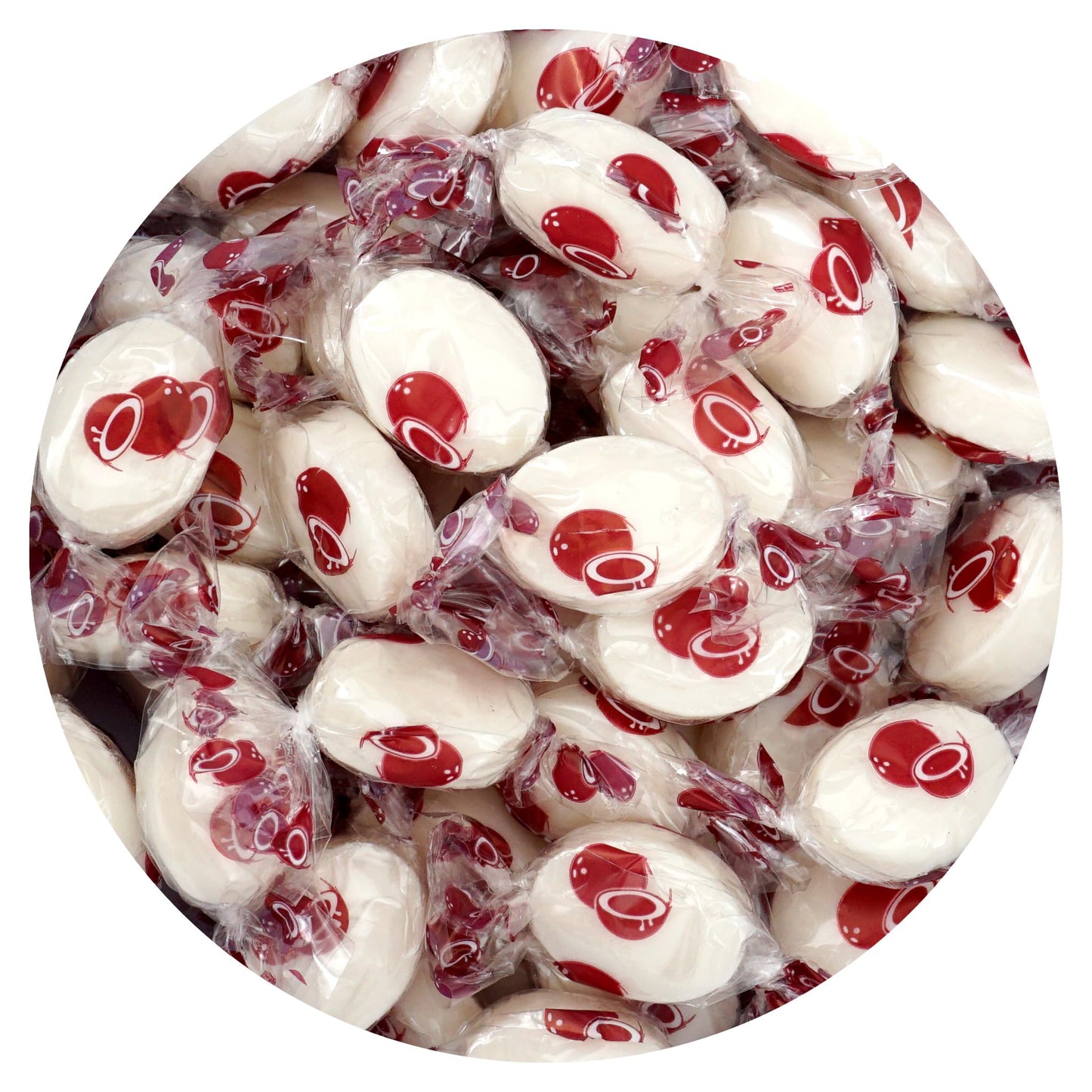 The Hampton Candy Company Coconut Drops - Individually Wrapped Hard Candy with Creamy Filling, 1 Pound Bulk Bag (Approx 70 Pieces)