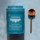 JusTea Kenyan Earl Grey Loose Leaf Black Tea, 3.2oz Tin with Spoon, High Caffeine, Fair Trade, Non-GMO
