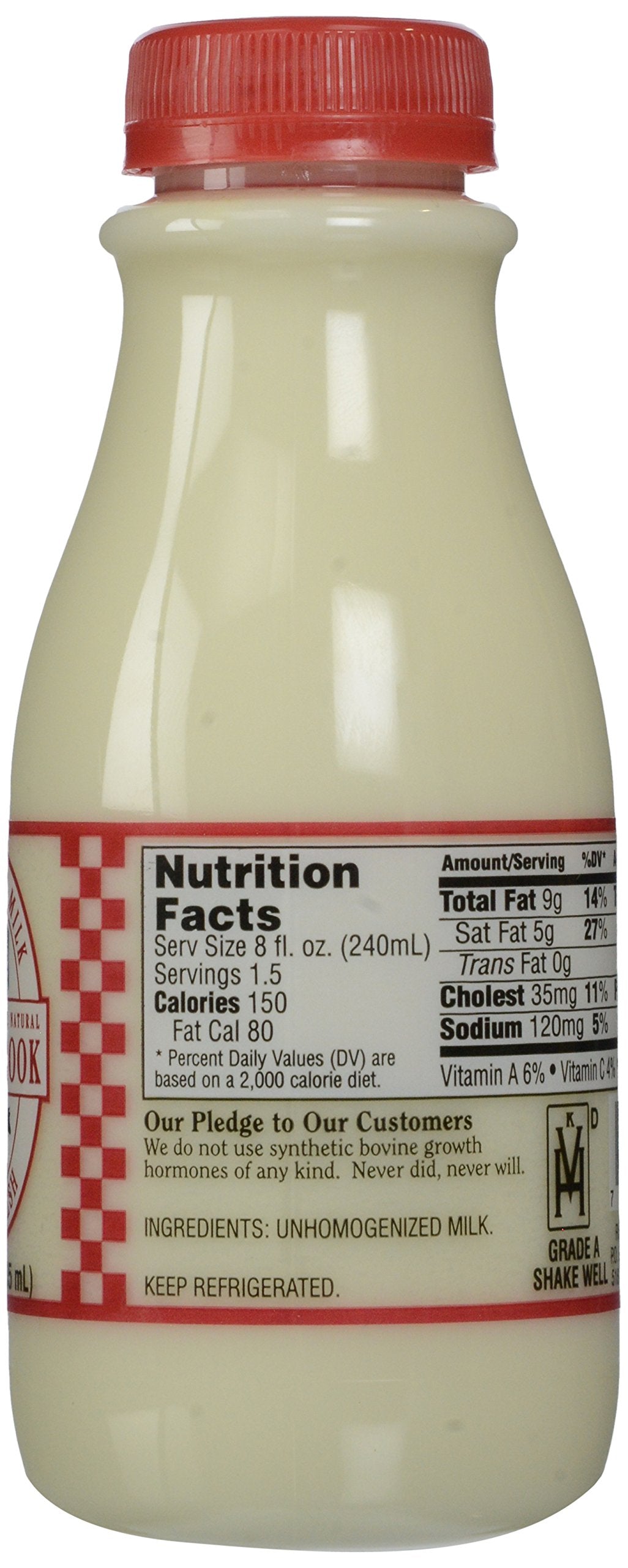 RONNYBROOK FARM DAIRY Creamline Milk, 12 FZ