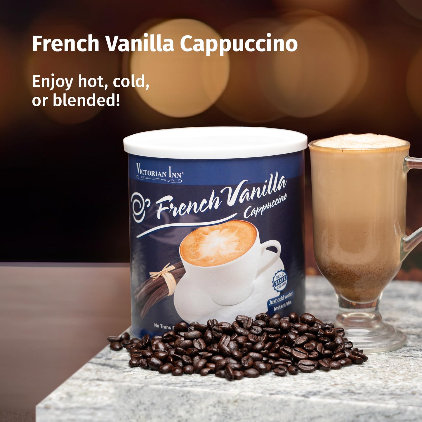 Victorian Inn French Vanilla Cappuccino, 2 Pound (Pack Of 1)
