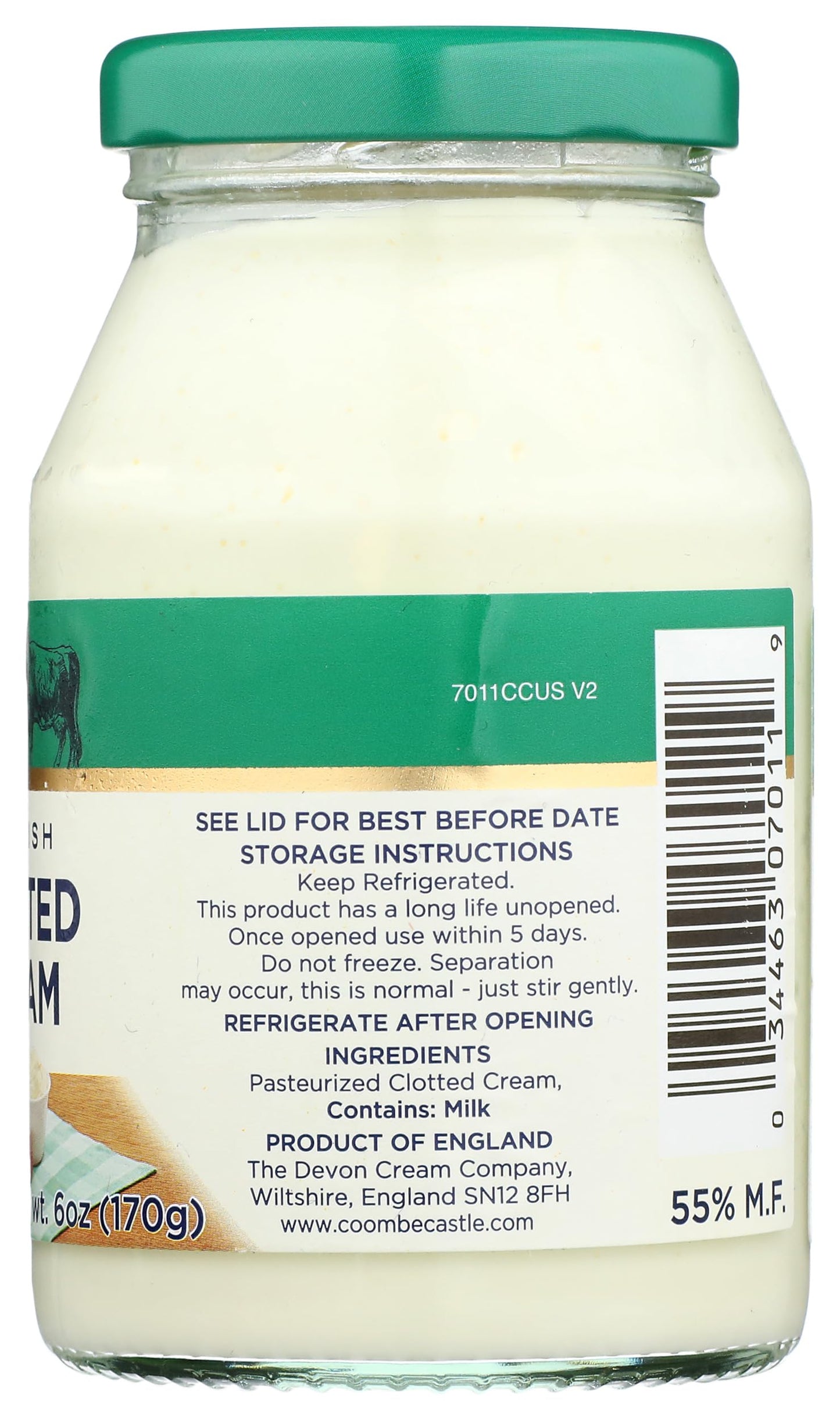 Devon Cream Company Clotted Cream, 6 oz