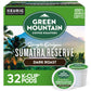 Green Mountain Coffee Roasters Sumatra Reserve Dark Roast Coffee K-Cup Pods, 32 Count