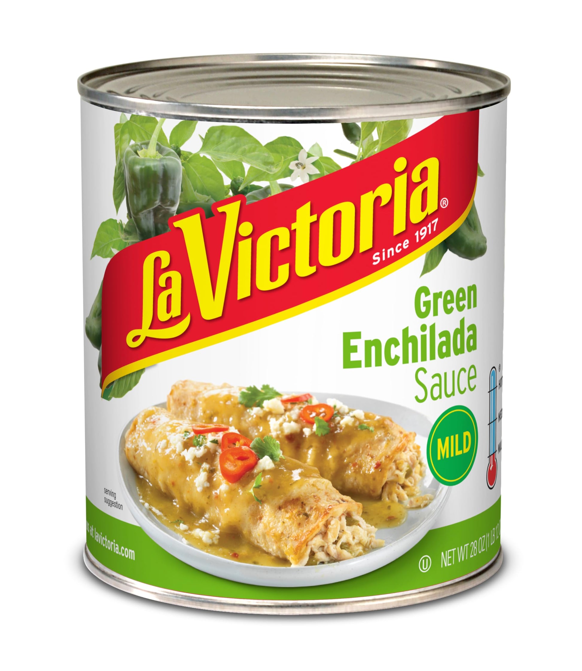 La Victoria Sauce Green Chile Enchilada Retail 19 Ounce Cans (Pack Of 12)