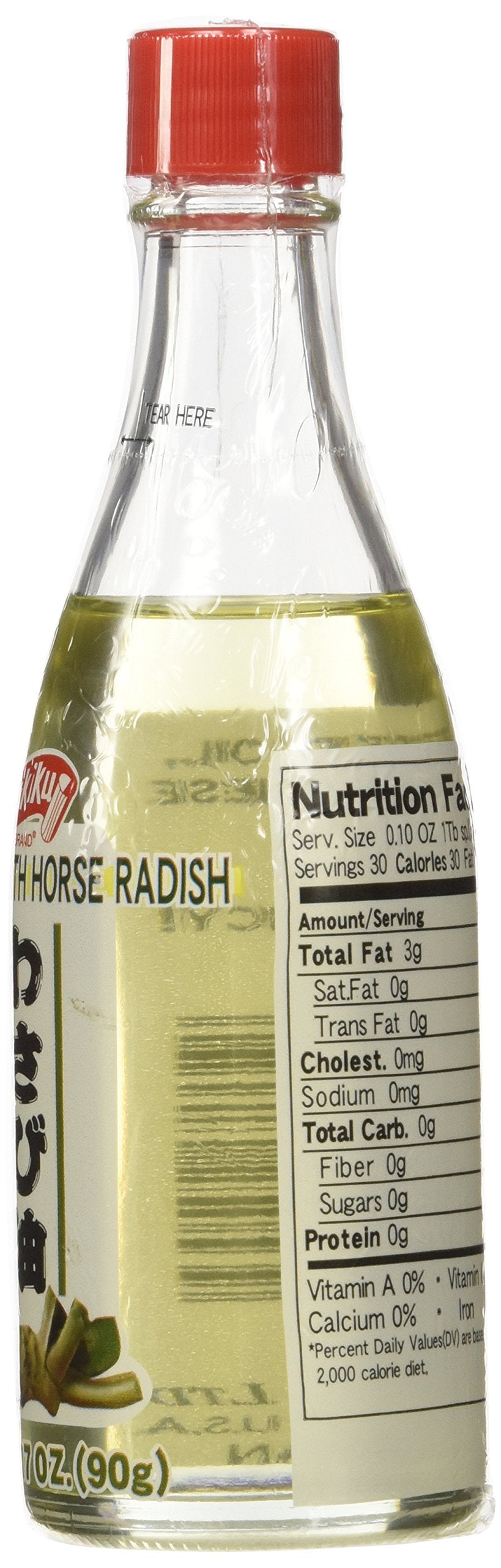 Shirakiku Vegetable Oil - Spicy Wasabi Flavor, Low Carb, 3.17 Fl Oz