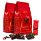 Red Delight Snack Size Dark Chocolate Bars - Low Carb, Gluten-Free - 30oz Pack of 60, Brown