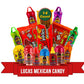 Lucas Mexican Candy Mix (14 Count) Variety Of Sour, Sweet, Spicy, Include Lucas Skwinkles, Pelucas, Lucas Muecas, Baby Lucas, Gu