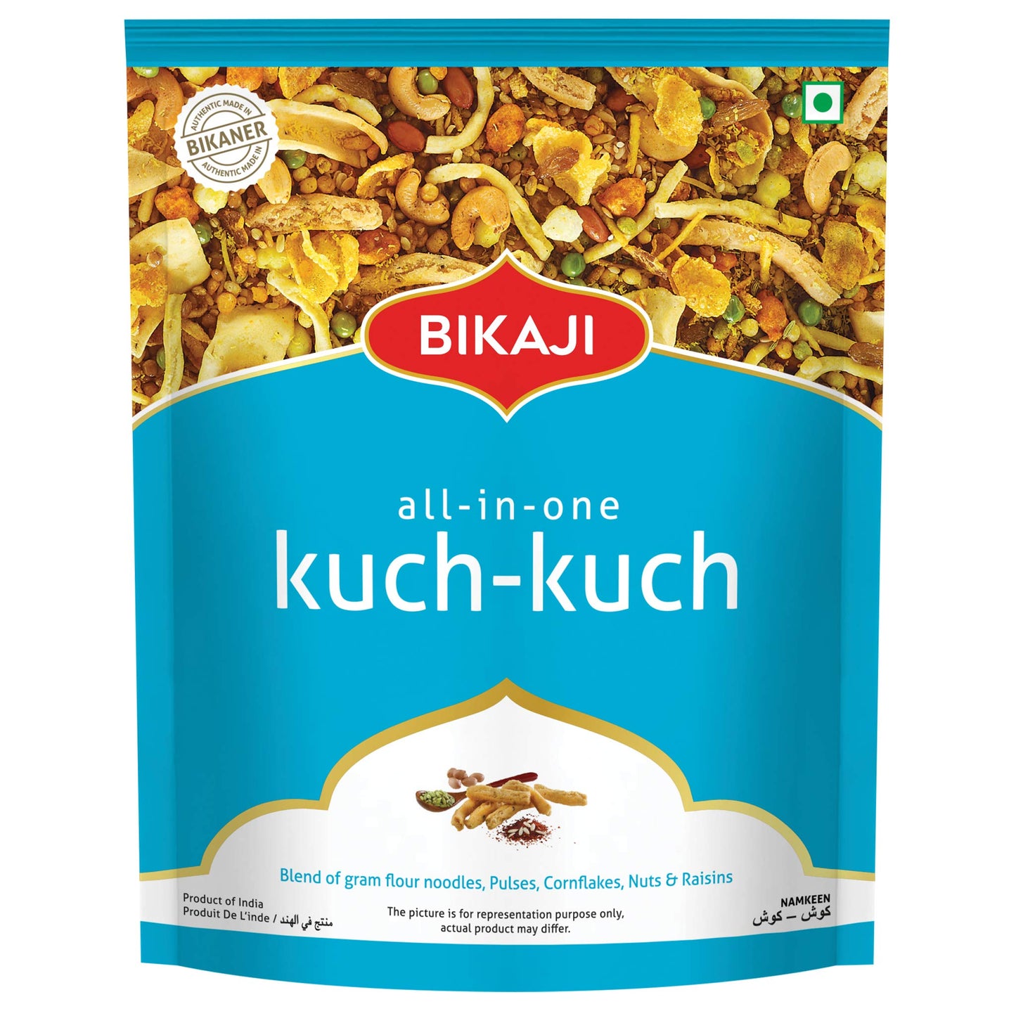 Bikaji Kuch Kuch All In 1 | 1Kg Pack | Farsan | Authentic Indian Namkeen | Made In Bikaner | Traditional Recipe | Crunchy & Flav