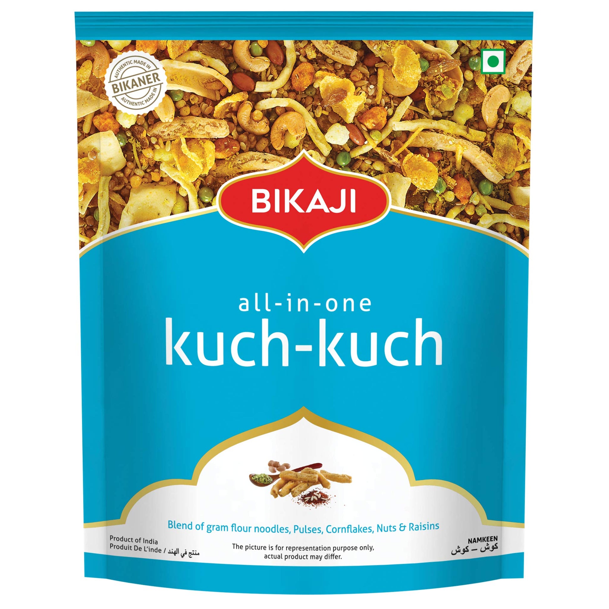 Bikaji Kuch Kuch All In 1 | 1Kg Pack | Farsan | Authentic Indian Namkeen | Made In Bikaner | Traditional Recipe | Crunchy & Flav