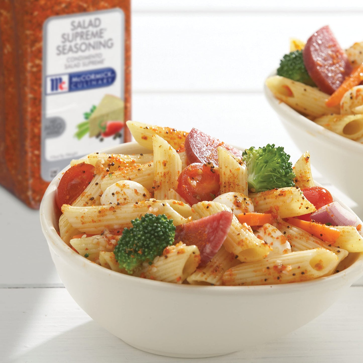 Mccormick Culinary Salad Supreme Seasoning, 24 Oz - One 24 Ounce Container Of Salad Seasoning For Use In Pasta Salads, Traditional Salads, Vegetables And More