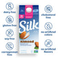 Silk Almond Milk, Unsweet, Dairy Free, Gluten Free, Seriously Creamy Vegan Milk with 50% More Calcium than Dairy Milk, 64 FL OZ