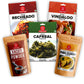 El The Cook Goa Curry Variety Pack - Cafreal, Vindaloo, Xacuti & Recheado | Spicy & Tangy Masala For Chicken, Pork, Seafood | Si