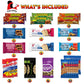 Snack Box Variety Gift Care Basket (84 Count) Gift Variety Assortment Package Perfect For Men, Women, Adults, Office, School, Co