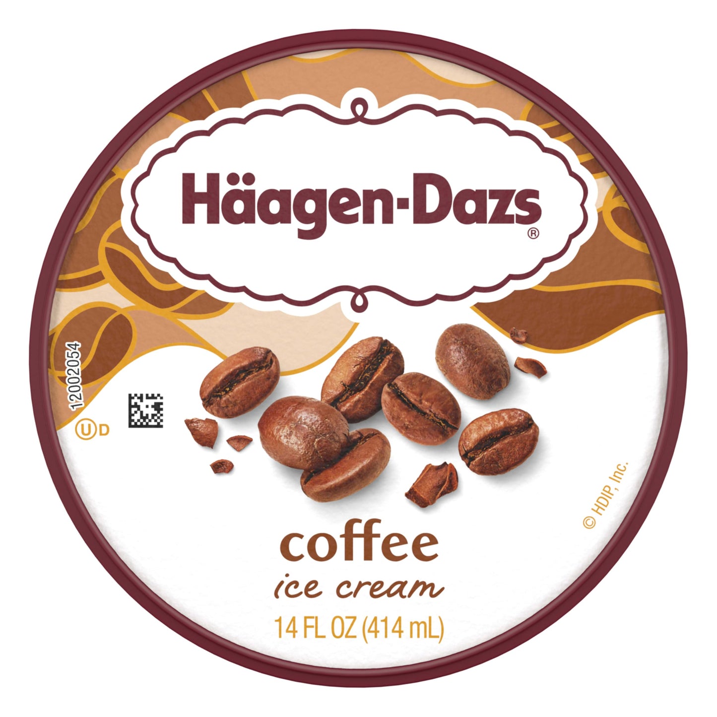Haagen-Dazs Coffee Ice Cream, 14 fl oz (Frozen)